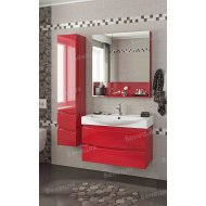 Комплект мебели Венеция Forte 85 подвесная красный (2 ящика, ум. Элвис 85)