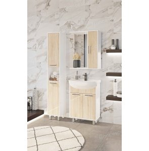 Комплект мебели Francesca Eco 60 дуб/белый