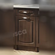 Нижний шкаф Francesca Империя 40 (1 дверь, 1 ящик, столешница в комплекте) венге