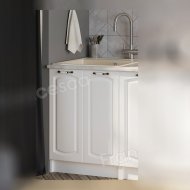 Шкаф под мойку Francesca Империя 60 (2 двери) белый