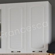 Верхний шкаф Francesca Империя 60 (2 двери, сушилка для посуды) белый