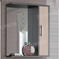 Шкаф-зеркало Francesca Eco 60 дуб-венге