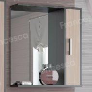 Шкаф-зеркало Francesca Eco 65 дуб-венге