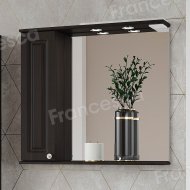 Шкаф-зеркало Francesca Империя 85 венге, левый