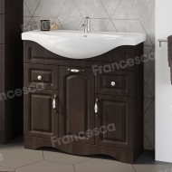 Тумба с раковиной Francesca Империя 90-2 венге (2ящ+3дв., ум. Classic 90)