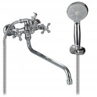  Смеситель LeMark STANDARD LM2151C универсальный с круглым изливом