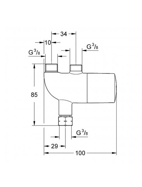 Термостат Grohe Grohtherm Micro 34487000 для раковины