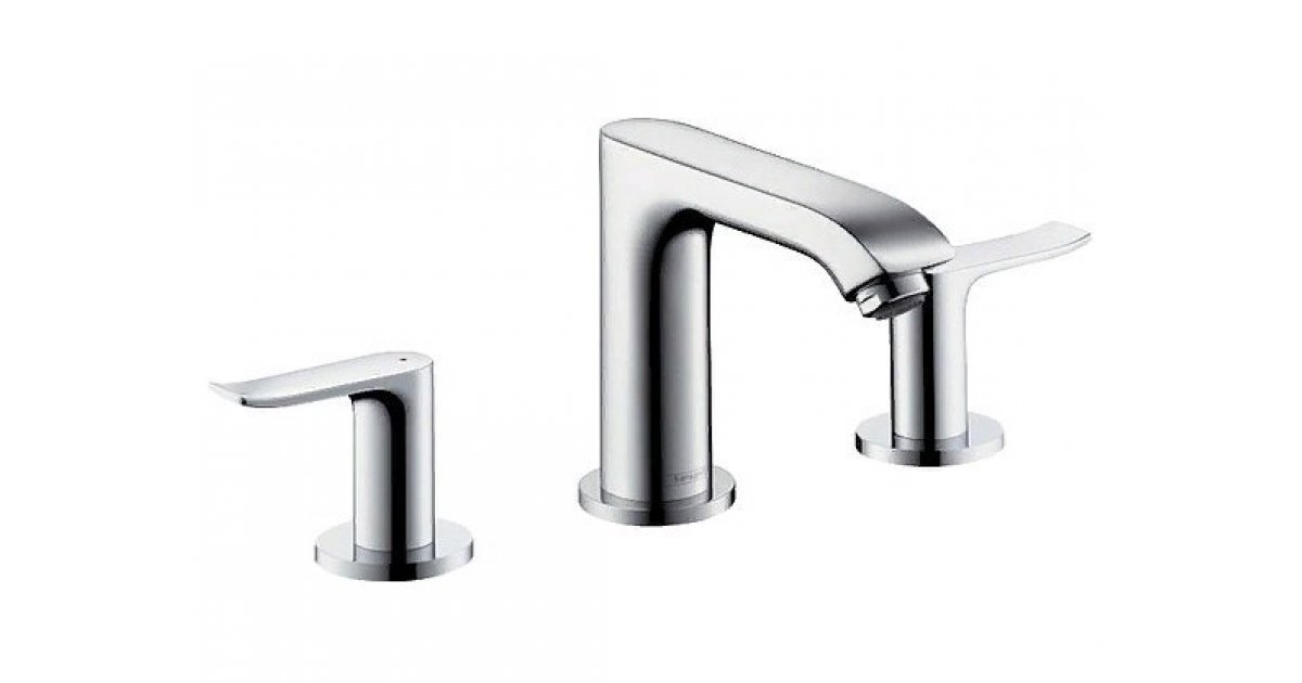 Метрис пенза. Смеситель Hansgrohe 31083000. Смеситель на 3 отверстия Hansgrohe. Axor Bouroullec 19160000. Смеситель для раковины на три отверстия черный.