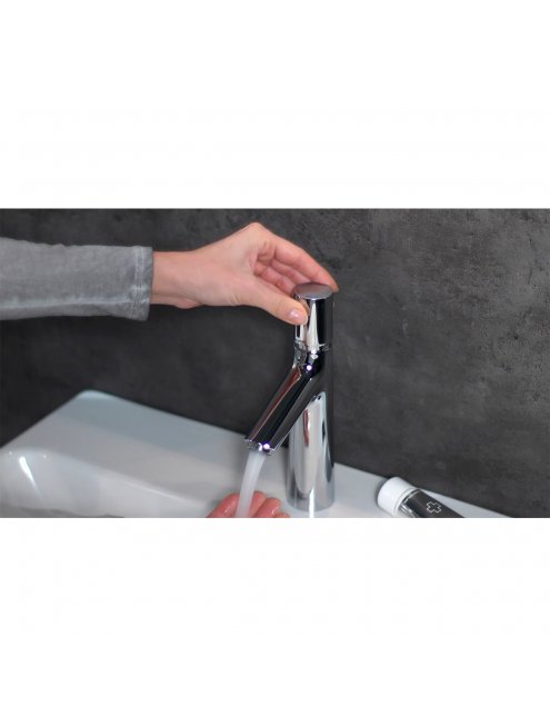 Смеситель Hansgrohe Talis Select S 72291000 для раковины с гигиеническим душем, с донным клапаном Push-Open