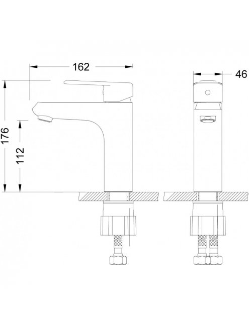 Смеситель Lemark Point LM0306C для раковины