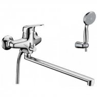 Смеситель LeMark Luna LM4151C универс. с плоским изливом и поворотным перекл.