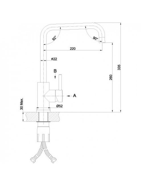 Смеситель Lemark Expert LM5077S для раковины