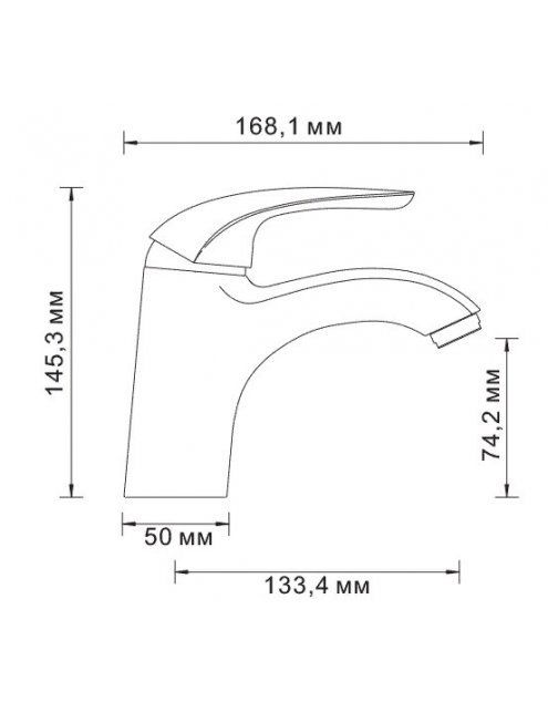 Смеситель Wasserkraft Rossel 2803 для раковины