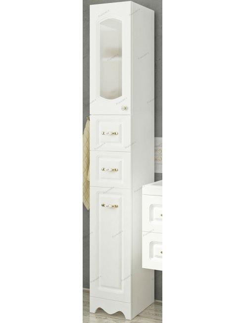 Комплект мебели Francesca Империя П 80 подвесной белый