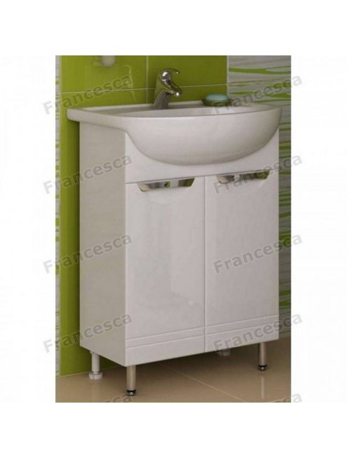 Комплект мебели для ванной комнаты Francesca Доминго 50 правый