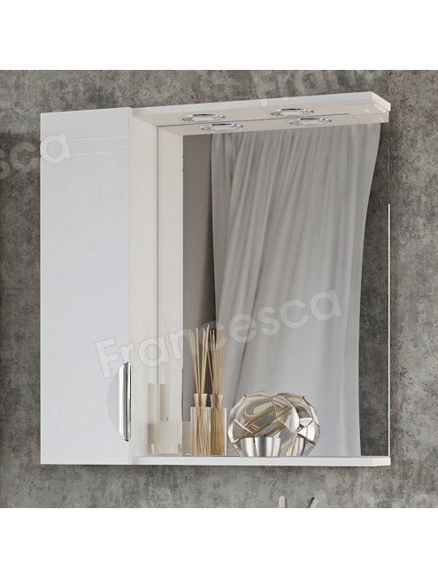 Комплект мебели для ванной комнаты Francesca Доминго 70 левый