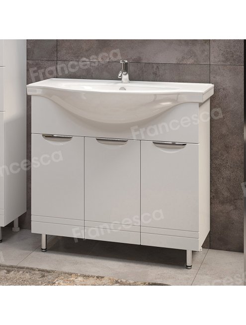 Комплект мебели для ванной комнаты Francesca Доминго 90, с ящиками (ум. Classic 90)