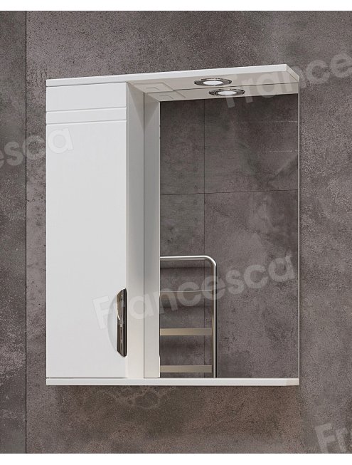 Комплект мебели для ванной комнаты Francesca Доминго 60 с ящиком, левый