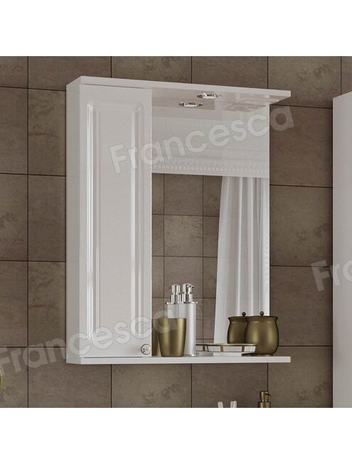 Комплект мебели для ванной комнаты Francesca Avanti Империя 55, левый