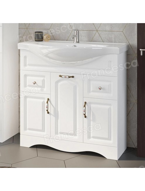 Комплект мебели для ванной комнаты Francesca Avanti Империя 90-2, с ящиками