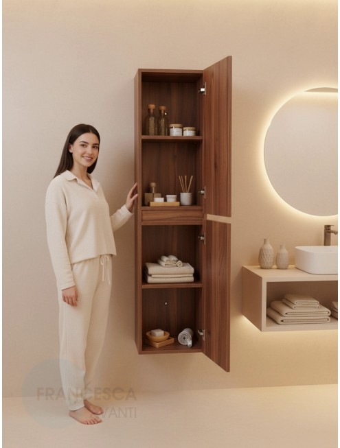 Пенал Francesca Avanti Panda 35, DR-03-35, подвесной, дуб