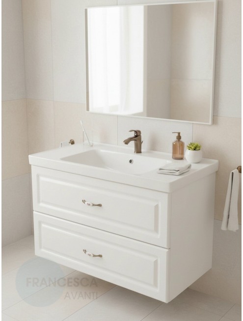 Тумба с раковиной Francesca Avanti Империя 90 подвесная