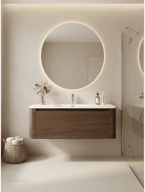 Тумба с раковиной Francesca Avanti Panda art 2503-1200-T