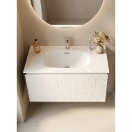 Тумба с раковиной Francesca Avanti Panda art 2510-1000-T