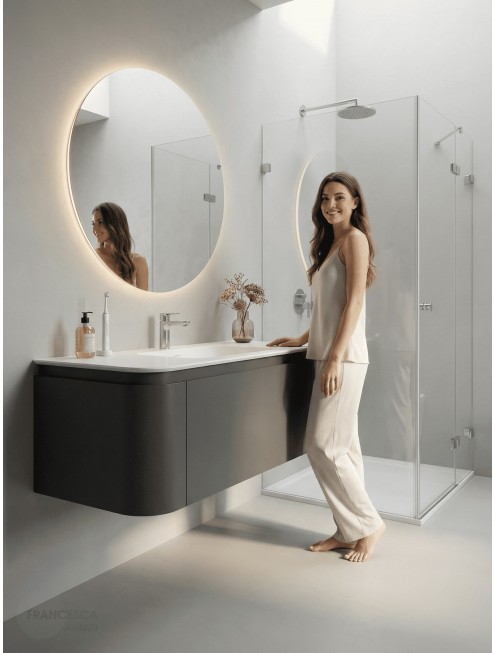 Тумба с раковиной Francesca Avanti Panda art 2511-1200-T