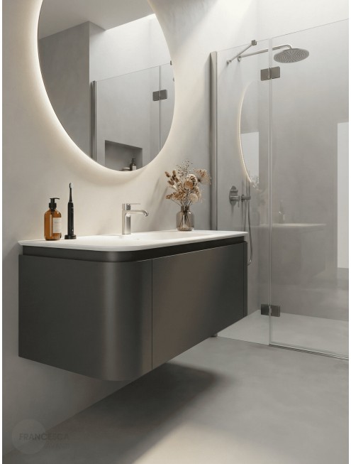 Тумба с раковиной Francesca Avanti Panda art 2511-1200-T