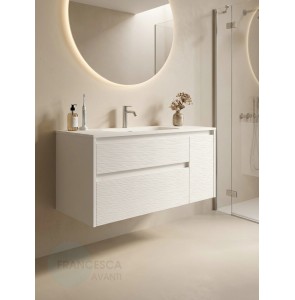 Тумба с раковиной Francesca Avanti Panda art 2513-1000-T