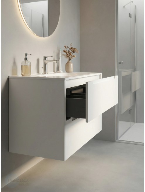 Тумба с раковиной Francesca Avanti Panda art 2515 -1000-T