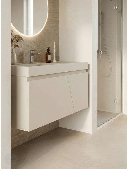 Тумба с раковиной Francesca Avanti Panda art 2517-1000-T