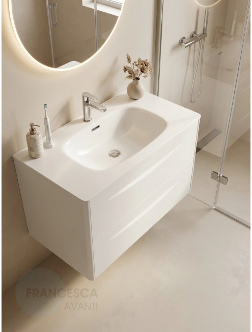 Тумба с раковиной Francesca Avanti Panda art 2518-900-T