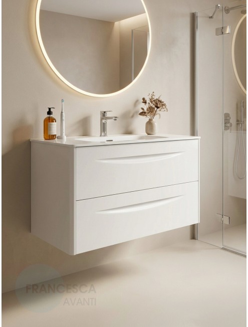 Тумба с раковиной Francesca Avanti Panda art 2518-900-T