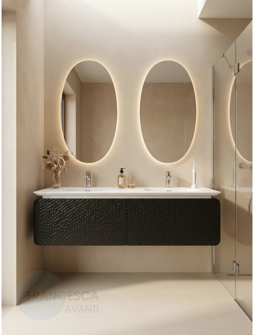 Тумба с раковиной Francesca Avanti Panda art 2527M-1800-T