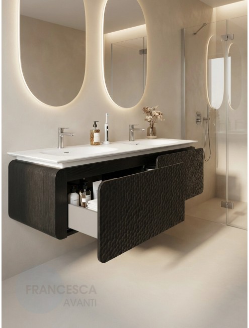 Тумба с раковиной Francesca Avanti Panda art 2527M-1800-T