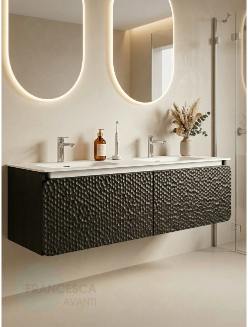 Тумба с раковиной Francesca Avanti Panda art 2527M-1800-T