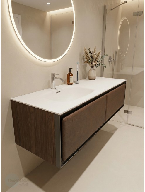 Тумба с раковиной Francesca Avanti Panda art 2532M-1-1600-T