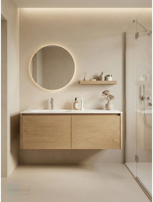 Тумба с раковиной Francesca Avanti Panda art ВТ-14-1400-T