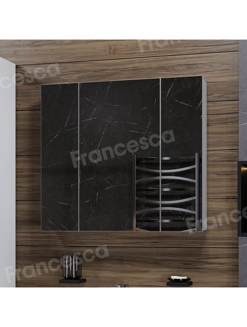 Зеркальный шкаф Francesca 800
