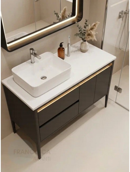Комплект мебели для ванной комнаты Francesca Avanti Panda art 2505M-1200