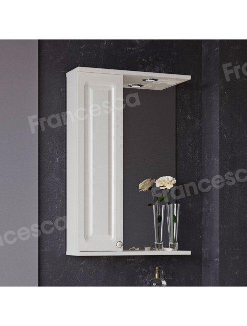 Комплект мебели для ванной комнаты Francesca Империя 50, левый