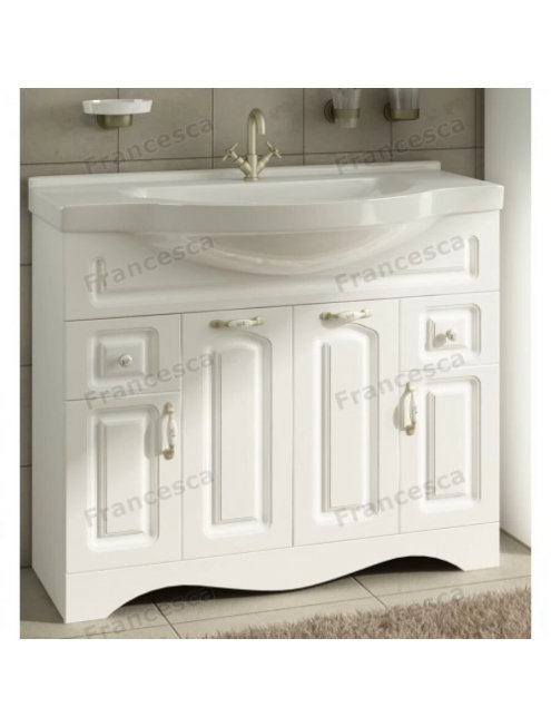 Комплект мебели для ванной комнаты Francesca Империя 100-2, с ящиками