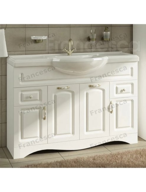 Комплект мебели для ванной комнаты Francesca Империя 120