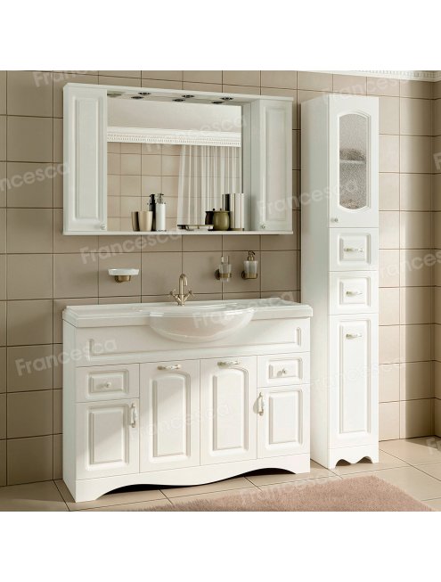 Комплект мебели для ванной комнаты Francesca Империя 120