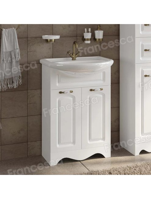 Комплект мебели для ванной комнаты Francesca Империя 55, правый