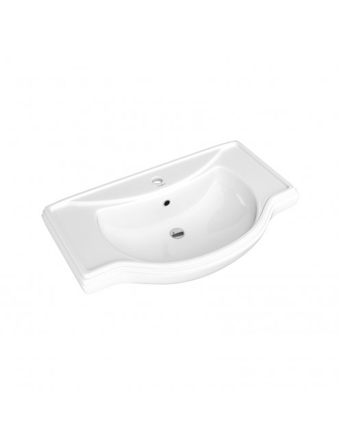 Комплект мебели для ванной комнаты Francesca Империя 80, с ящиками, правый