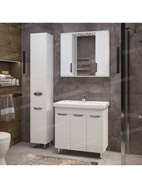 Тумба с раковиной Francesca Доминго 80 3 двери (ум. Фостер 80)