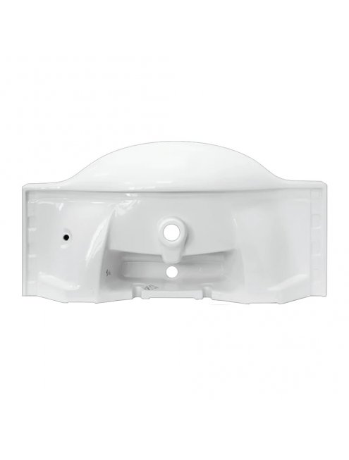 Тумба с раковиной Francesca Доминго 90 белый, с подсветкой (2ящ+3дв. ум. Classic 90)